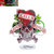 Ed Hardy Icing Rhinestone Mini Sticker - Love Kills Slowly