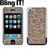 Bling It Jewel Pack For iPhone 3GS / 3G - Leopard