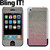 Bling It Jewel Pack For iPhone 3GS / 3G - Gradation Pink