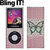 Bling It Jewel Pack For iPod Nano 4G - Butterfly