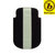 Bstripes Leather Case - HTC Touch Diamond2 - Black / White