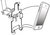 Arkon Cigarette Lighter Mount With Power Outlet - iPhone 3GS / 3G