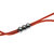 Zagg Zbuds Earphones With Microphone - iPhone 3GS / 3G - Red