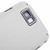 Samsung S5600 / Blade Rubberized Hard Back Cover - White