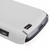 Samsung S5600 / Blade Rubberized Hard Back Cover - White