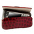 Krusell Croco Hector Leather Case - Medium - Red