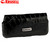 Krusell Croco Hector Leather Case - Large - Black