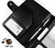 Tuff-Luv Black Leather Book Case - Amazon Kindle