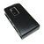 Nokia N900 Leather Flip Case - Black
