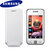 Genuine Samsung Tocco lite Premium Flip Case - White