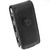 Sony Ericsson Satio Leather Flip Case - Black
