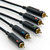Capdase AV Component Cable For iPhone And iPod Series