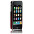 Case-Mate Barely There Case With Screen Protector - iPhone 3GS / 3G - Black/Red