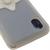 Flashing Star Silicone Case for LG KP500 Cookie - White