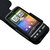 Tuff-Luv Napa Leather Case For HTC Desire - Black