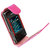 Nokia X3 Leather Flip Case - Pink