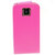 Nokia X3 Leather Flip Case - Pink