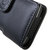 Sony Ericsson Xperia X10 Leather Horizontal Pouch - Black
