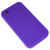 Silicone Case For iPhone 4 - Purple