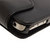 iPhone 4S / 4 Leather Style Flip Case - Black
