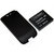 Extended Battery And Replacement Back Cover - HTC Desire - Black
