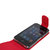 iPhone 4S / 4 Leather Style Flip Case - Red