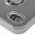 FlexiShield Wave Case For The iPhone 4 - Clear / White