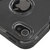 FlexiShield Wave Case For The iPhone 4 - Black / White