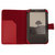 Leather Style Book Case for Amazon Kindle Keyboard - Red