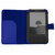 Leather Style Book Case for Amazon Kindle Keyboard - Blue