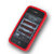 CaseCrown iPhone 4 Silicone Mesh Skin Case - Red