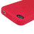 CaseCrown iPhone 4 Silicone Mesh Skin Case - Red