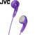 JVC Gumy Colour Cord Headphones - Grape Violet
