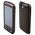 Woven Case for HTC Desire - Brown