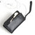 Knomo Leather Wristlet for iPhone 4S / 4 - Black