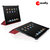 Macally BookStand2R Cover and Stand for iPad 2 - Red