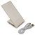 Desk Genie Non-Slip Charging Desk Stand - White