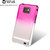 Zenus Skin Air Jacket UV Gradation Series for Samsung Galaxy S2 i9100 - Silver Pink