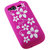 HTC Desire S Silicone Case - Pink Flowers