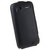Slimline Carbon Fibre Style Flip Case for HTC Sensation / Sensation XE