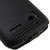 Slimline Carbon Fibre Style Flip Case for HTC Sensation / Sensation XE