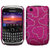 BlackBerry Curve 8520/9300 Diamante Back Cover - Love Hearts