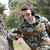 KitSound Knitted Ear Muff Headphones with Mic - Black