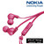 Nokia Purity In-Ear Stereo Headphones - Fuchsia