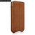 Beyzacases SlimLine Stitches Leather Case for iPhone 4S/4 - Vintage Brown