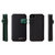 Zenus Masstige Color Edge Diary Series for iPhone 4S/4 - Real Black