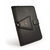 Tuff-Luv Tri-Axis 'Veggie' Leather Galaxy Tab 10.1 Case - Black