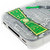 Superhero Protective Back Cover And Dock For iPhone 4/4S - Green Lantern
