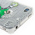 Superhero Protective Back Cover And Dock For iPhone 4/4S - Green Lantern