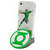 Superhero Protective Back Cover And Dock For iPhone 4/4S - Green Lantern